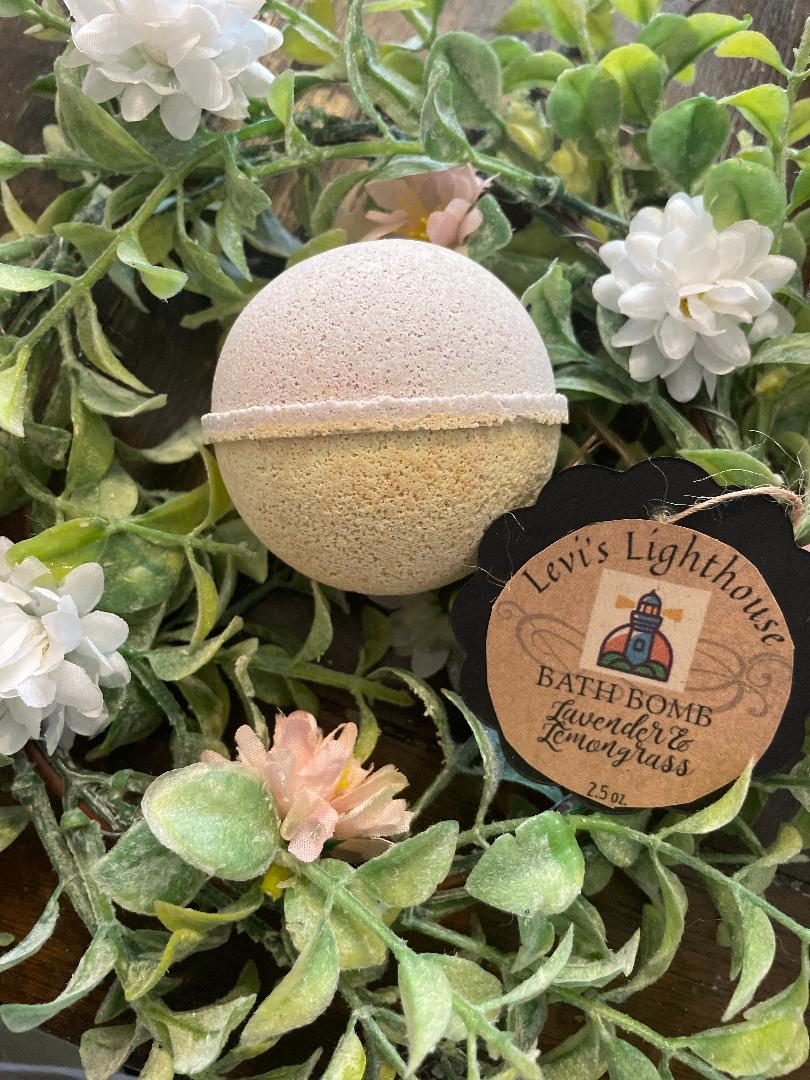 Lavender & Lemongrass Bath Bomb